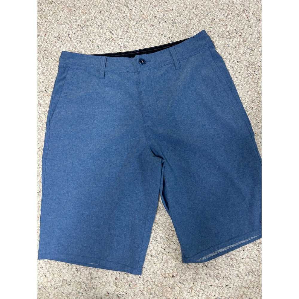 ONeill Hybrid Shorts Mens 30 Blue Heathered Stretch Walk Surf Board Shorts